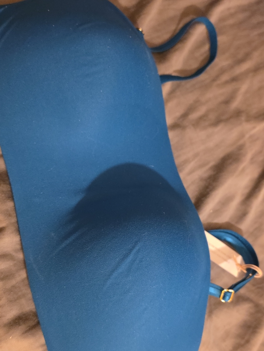 Nwt Women’s Victorias Secret Blue Padded Strapless Bra Classic Support